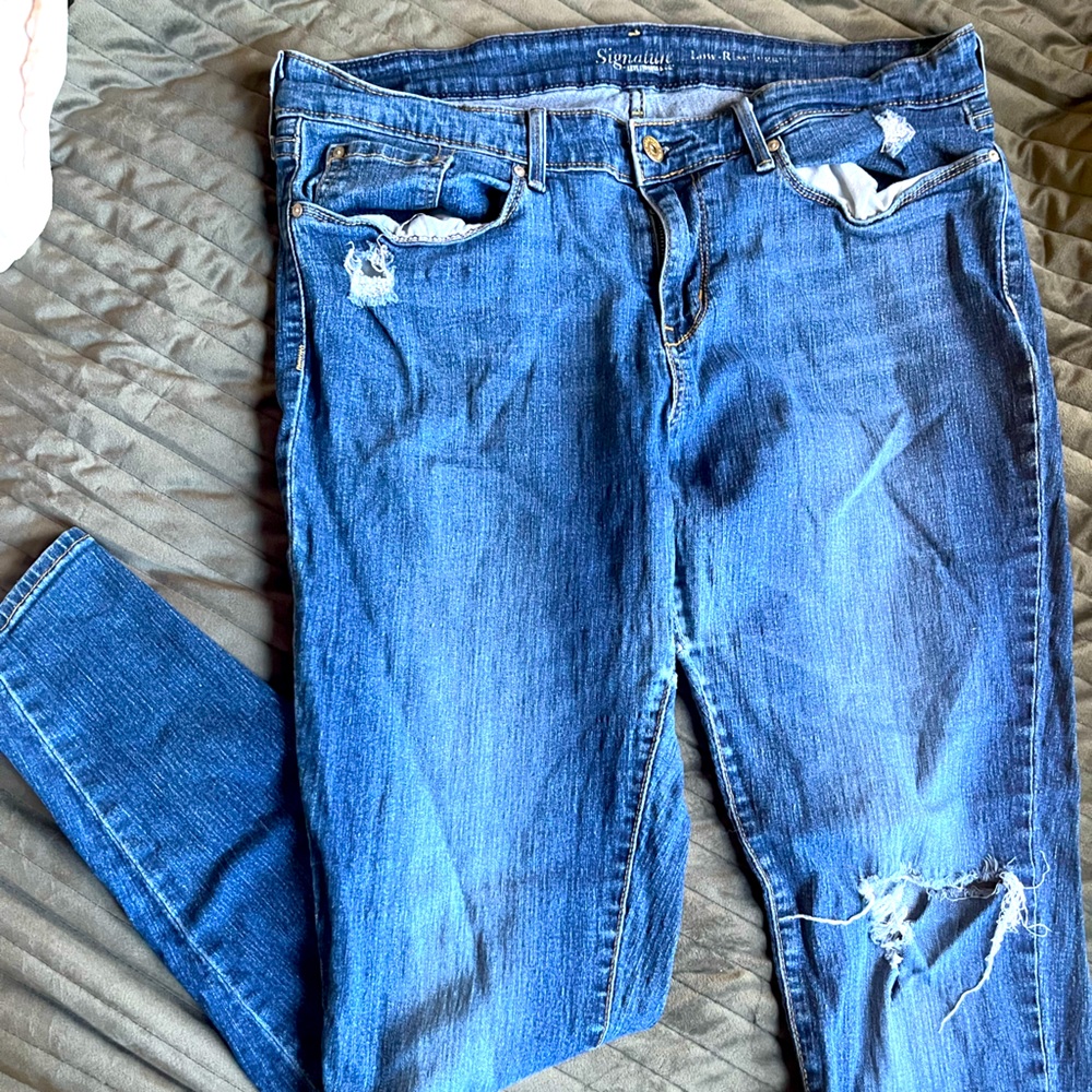 Levi Strauss low rise jegging size 16L